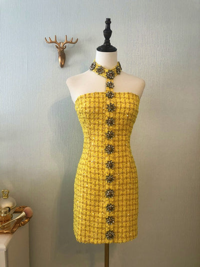 Conjunto Elegante Falda Tubo y Top sin Mangas para Mujer - Image 2