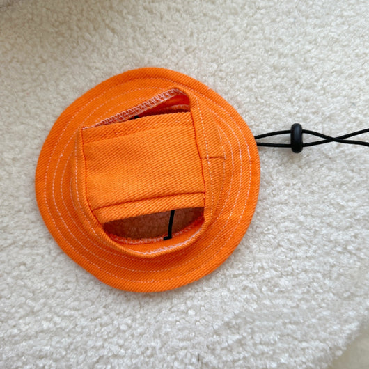 Gorro Bucket Protector Solar para Mascotas - Diseño de Orejas Descubiertas - Image 3