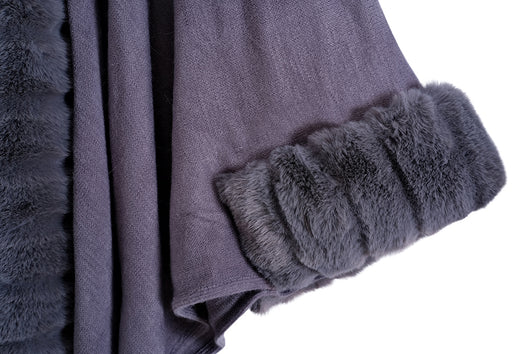 Abrigo de Punto Oversized con Cuello de Conejo Artificial - Image 31
