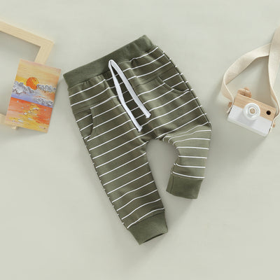 Pantalones Deportivos Casuales a Rayas para Niños - Image 8