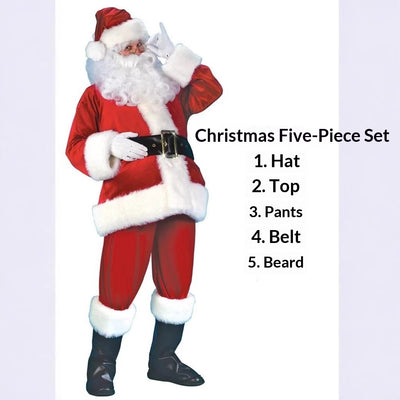 Disfraz de Papá Noel Clásico Talla Grande y Reforzado - Image 4