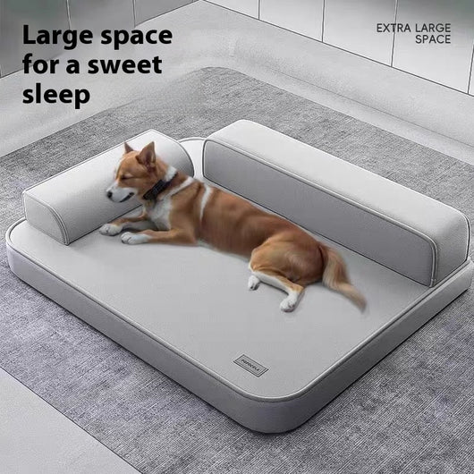 Cama para Perro Impermeable y Resistente al Desgarro con Funda Removible y Lavable