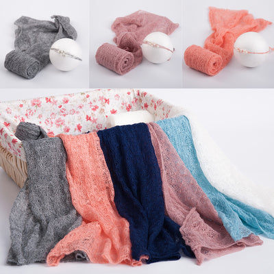 Envoltura de Mohair para Fotografía de Bebés - Colección Verano - Image 14