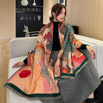 Pashmina Artificial Elegante - Chal de Moda con Estilo Premium - Image 10