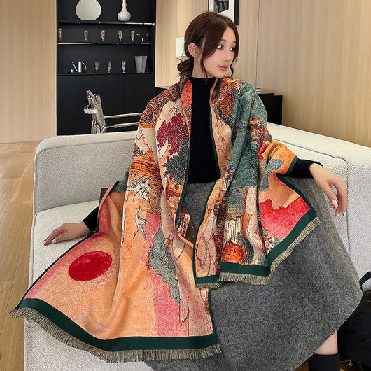 Pashmina Artificial Elegante - Chal de Moda con Estilo Premium - Image 10