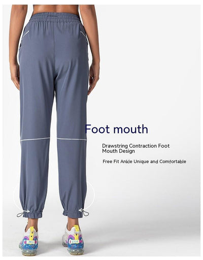 Pantalones Deportivos Mujer Sueltos con Cintura Ajustable - Image 8