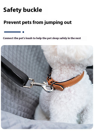 Cama Cómoda para Mascotas en Auto - Cojín de Viaje - Image 11