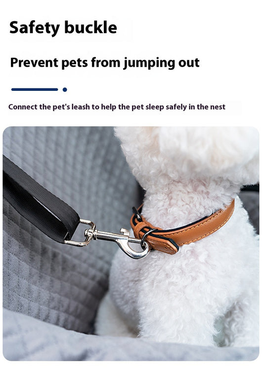 Cama Cómoda para Mascotas en Auto - Cojín de Viaje - Image 11