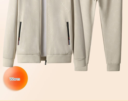Conjunto Deportivo Casual de Dos Piezas con Cuello Alzado para Hombre - Image 21