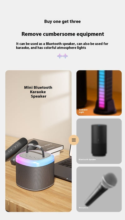 Micrófono Inalámbrico Bluetooth Portátil con Audio Integrado para Karaoke - Image 13