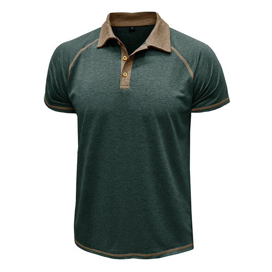 Polo Clásico de Manga Corta para Hombre - Camiseta Bottoming - Image 12