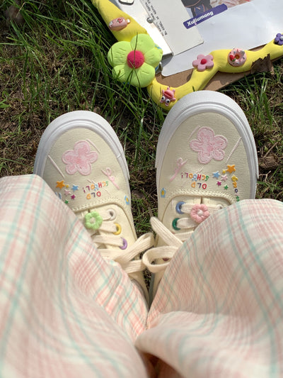 Zapatillas Canvas Custard Versátiles para Estudiantes - Diseño Adorable y Cómodo - Image 8