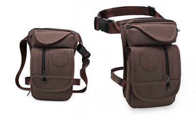 Mochila Hombre Cuero Nobuck con Bolsillos Múltiples para Aventuras - Image 7