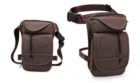 Mochila Hombre Cuero Nobuck con Bolsillos Múltiples para Aventuras - Image 7