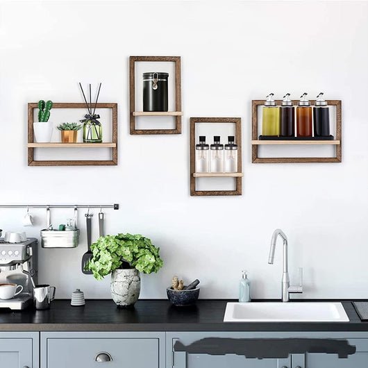 Marco Fotográfico de Madera para Pared con Almacenamiento Aromaterápico - Image 9