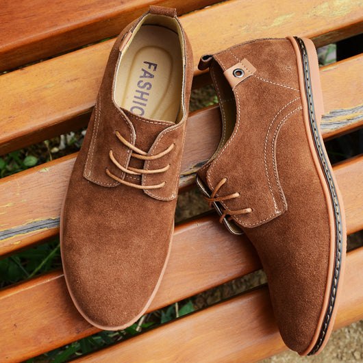 Zapatos de Gamuza con Cordones para Hombre - Image 11