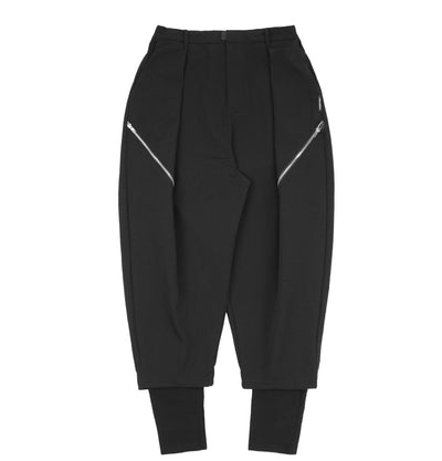 Pantalones Harem Casuales para Hombre con Entrepierna Oscura - Image 4