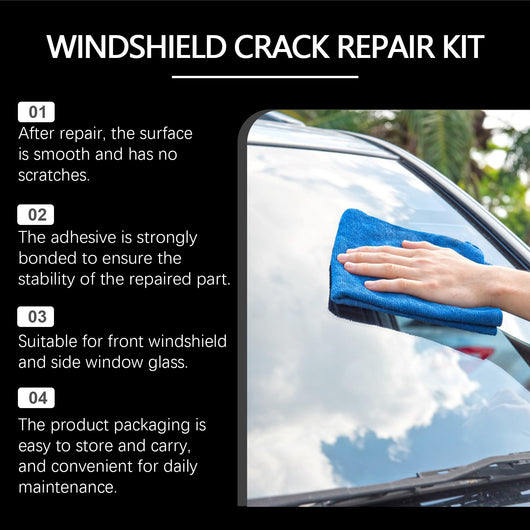 Kit Reparador de Grietas para Parabrisas con Nano Adhesivo - Image 4