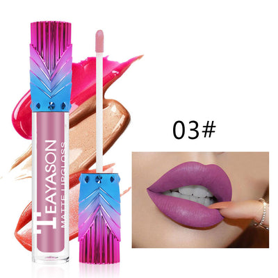 Labial Glaseado Rojo Intenso de Larga Duración - Fórmula Antiadherente - Image 19