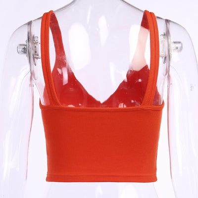Top Backless con Ribete Interior en Colores Sólidos - Image 21