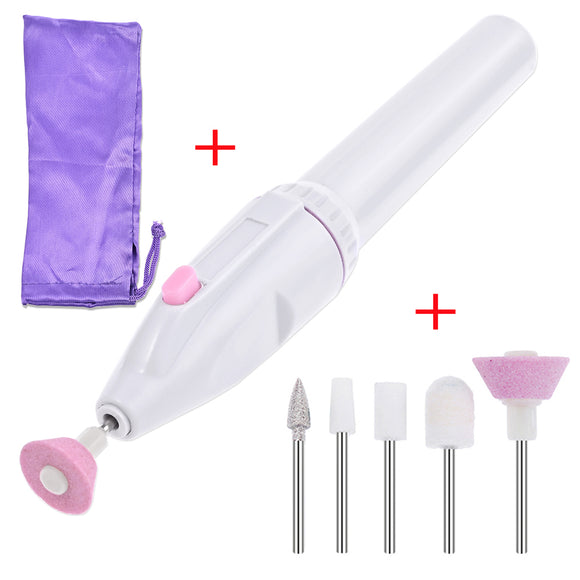 Pulidor de Uñas Portátil Eléctrico con Batería
