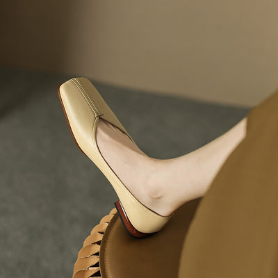 Zapatos Cómodos de Tacón Bajo para Mujer - Diseño Elegante y Versátil - Image 9