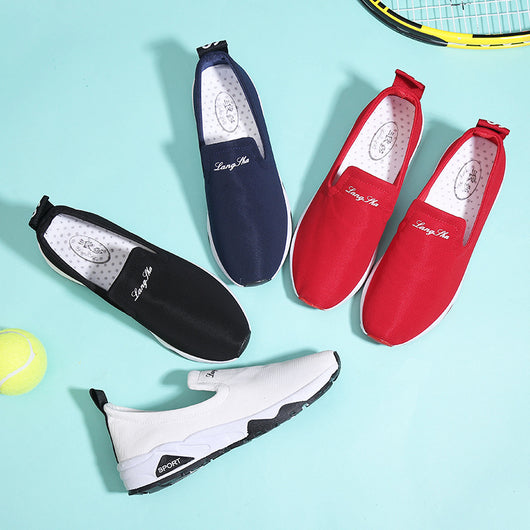 Zapatillas de Lona para Mujer - Zapatos Casuales Cómodos de Altura - Image 10