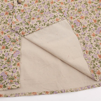Camisa Cardigan Floral para Hombre - Bordada con Solapa, Manga Larga Suelta - Image 5