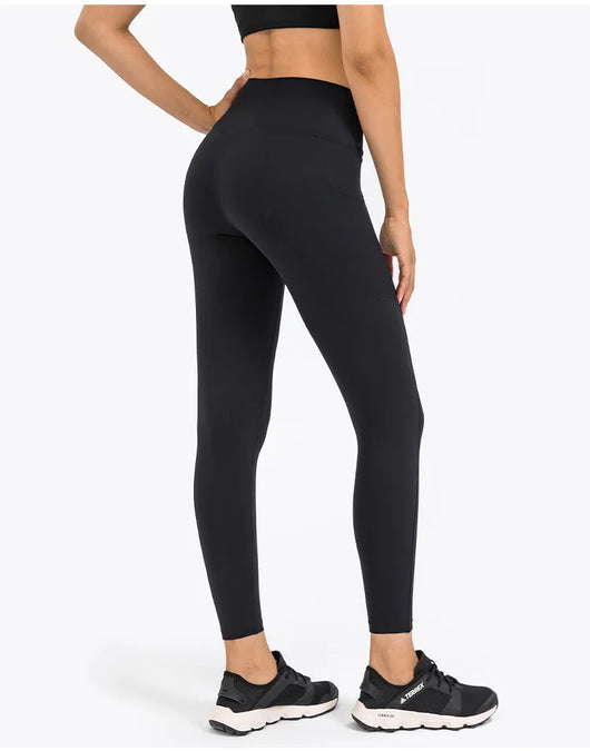 Pantalones Deportivos de Talle Alto con Compresión Abdominal para Correr - Image 17