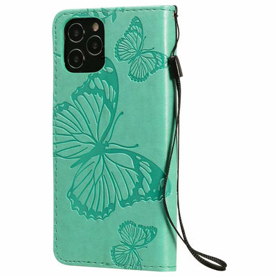 Funda de Cuero para Teléfono con Mariposa Prensada - Image 23