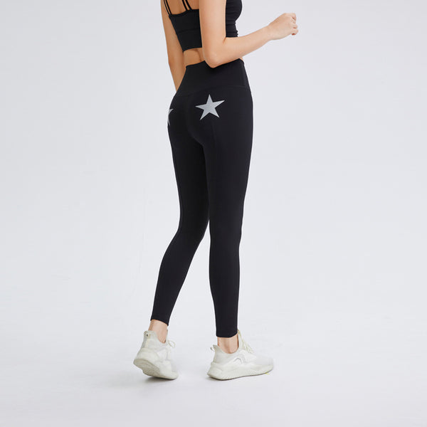 Pantalones Yoga Levanta Glúteos Cintura Alta Elásticos Secado Rápido