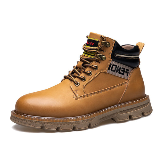 Botas de Trabajo Estilo Británico Caña Media para Hombre - Image 4