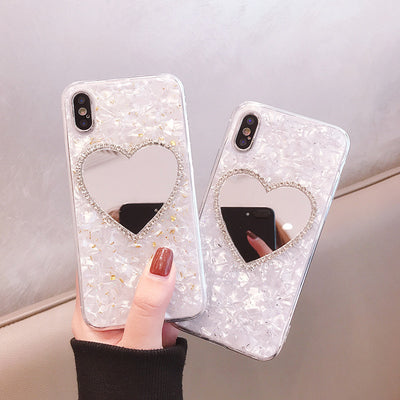 Funda para Celular con Patrón de Concha y Lámina Dorada - Image 8