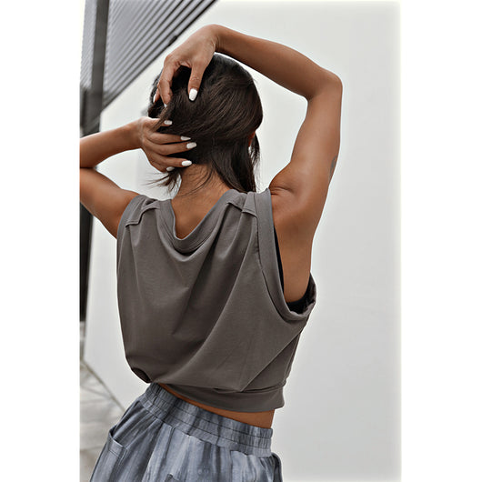 Blusa Deportiva Suelta para Yoga y Verano - Camiseta sin Mangas Mujer - Image 10