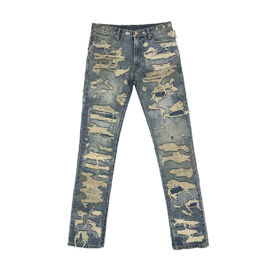 Jeans Rotos de Moda Urbana con Diseño Desgastado - Image 8