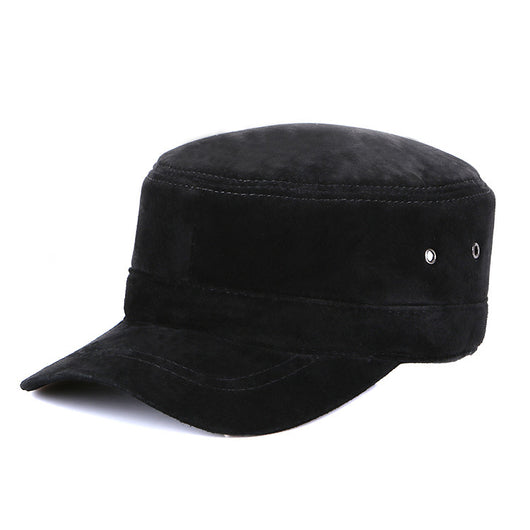 Sombrero de Lana de Oveja Genuina con Copa Plana - Image 9