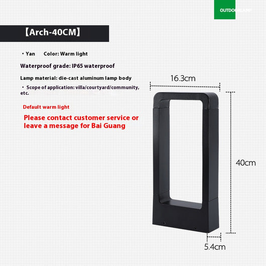Lámpara LED Impermeable para Jardín y Patio - Image 6