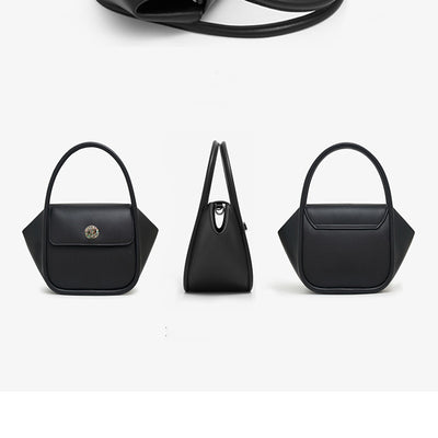 Bolso Tote de Cuero con Ala Cruzada - Image 9