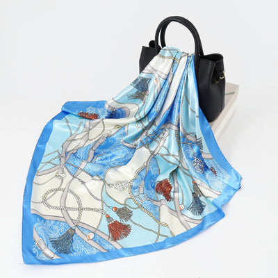 Pañuelo Elegante de Azafata - Accesorio Profesional Decorado - Image 12