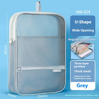 Bolsa Organizadora Transparente para Documentos y Pruebas - Image 5