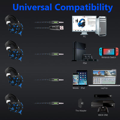 Auriculares Gaming K2PRO con Micrófono - Conexión Alámbrica PS4/PC - Image 6