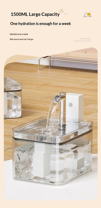 Fuente de Agua Inteligente para Gatos con Circulación Automática - Image 13