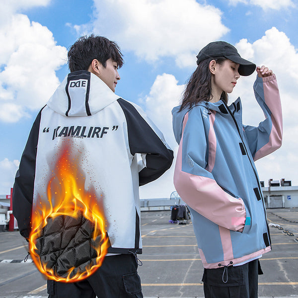 Abrigo Térmico para Parejas - Chaqueta Acolchada Gruesa