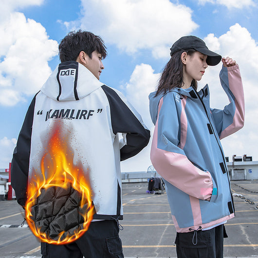 Abrigo Térmico para Parejas - Chaqueta Acolchada Gruesa - Image 2