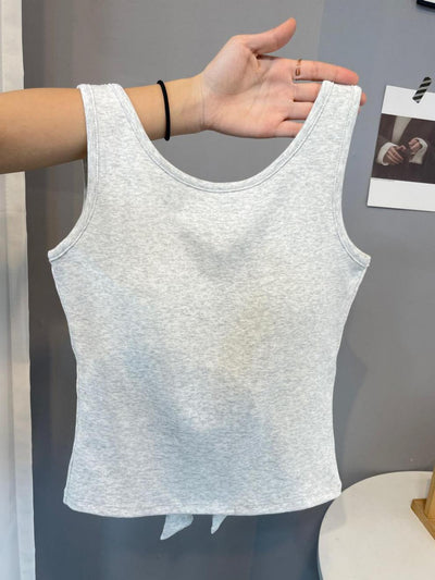 Chaleco Elegante con Moño para Mujer - Ajuste Ceñido y Sofisticado - Image 8