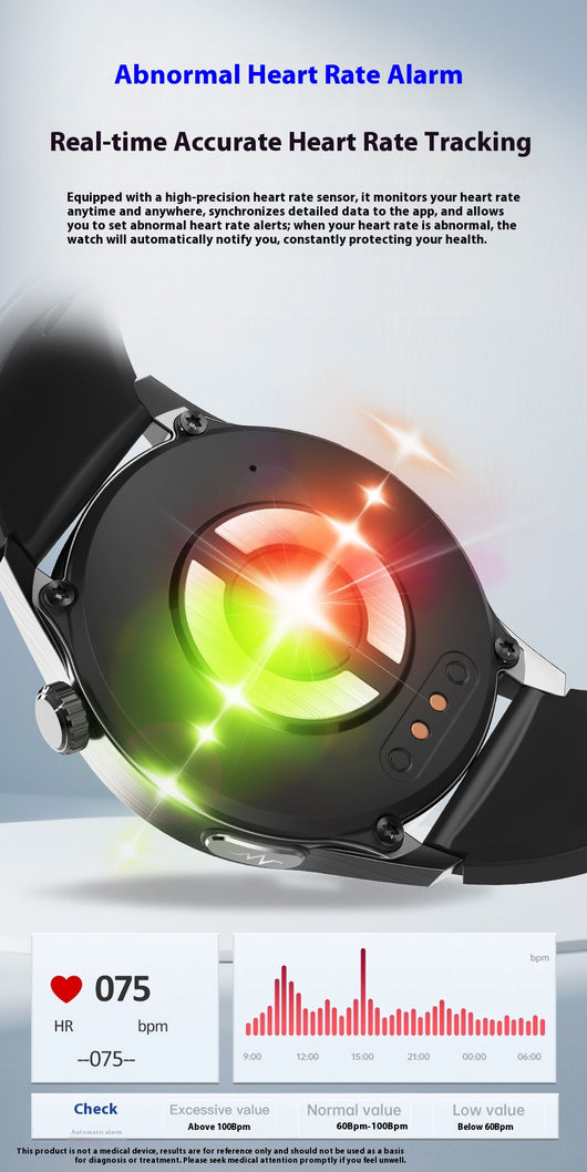 Pulsera Inteligente con Monitor de ECG y Glucosa - Control de Salud 24/7 - Image 21