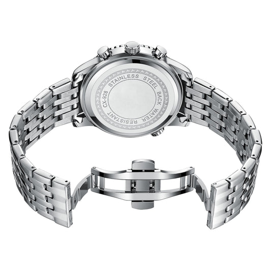 Reloj de Cuarzo para Hombre con Esfera de Tabla, Luminoso e Impermeable - Image 2