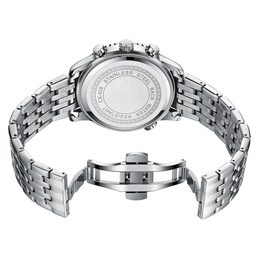 Reloj de Cuarzo para Hombre con Esfera de Tabla, Luminoso e Impermeable - Image 2