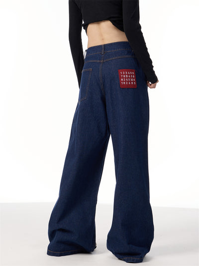 Jeans Retro Americano con Diseño de Cordón - Image 10