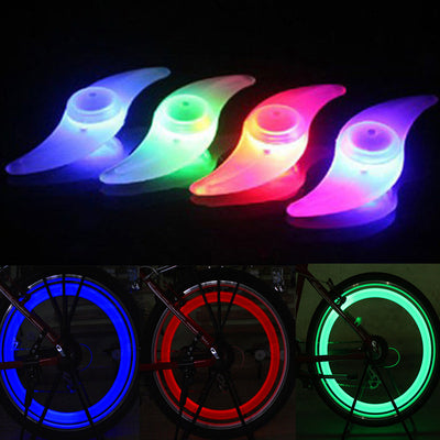 Luces LED para Llantas de Bicicleta - Iluminación Waterproof para Ruedas